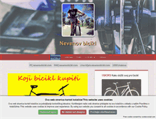 Tablet Screenshot of nevenovbicikl.com